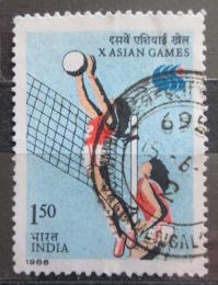 Poštovní známka Indie 1986 Volejbal Mi# 1061 Kat 3.50€ 
