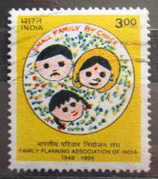 Potovn znmka Indie 1999 Plnovn rodiny Mi# 1729