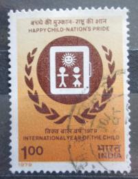 Poštovní známka Indie 1979 Mezinárodní rok dìtí Mi# 785