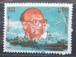 Poštovní známka Indie 1999 Biju Patnaik, politik Mi# 1677