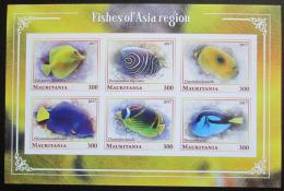 Poštovní známky Mauritánie 2017 Asijské ryby neperf. Mi# N/N