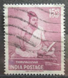 Poštovní známka Indie 1960 Thiruvalluwar, básník Mi# 312
