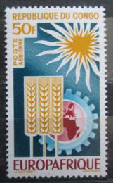 Poštovní známka Kongo 1964 EUROPAFRIQUE Mi# 51
