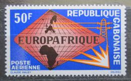 Potovn znmka Gabon 1965 EUROPAFRIQUE Mi# 227 - zvtit obrzek