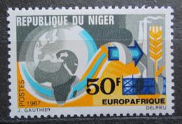 Potovn znmka Niger 1967 EUROPAFRIQUE Mi# 167 - zvtit obrzek