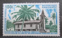 Poštovní známka Gabon 1967 Protestantský kostel Mi# 287