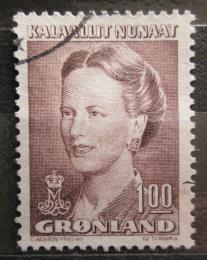 Poštovní známka Grónsko 1990 Královna Markéta II. Mi# 202