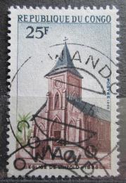 Poštovní známka Kongo 1970 Kostel v Linzolo Mi# 206
