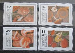 Poštovní známky Dominika 1987 Houby TOP SET Mi# 1036-39 Kat 15€