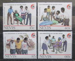 Poštovní známky Nevis 1988 Mezinárodní èervený køíž, 125. výroèí Mi# 488-91