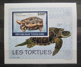 Poštovní známka Togo 2010 Želvy neperf. DELUXE Mi# 3425 B Block