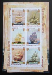Poštovní známky Baškortostán, Rusko 2018 Plachetnice neperf. Mi# N/N