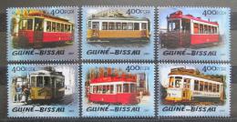Potovn znmky Guinea-Bissau 2005 Tramvaje Mi# 3016-21