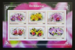 Poštovní známky Mauritánie 2018 Orchideje neperf. Mi# N/N