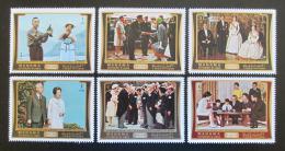 Poštovní známky Manáma 1971 Japonský královský pár v Evropì Mi# 570-75 Kat 8€