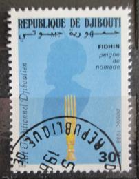 Poštovní známka Džibutsko 1988 Rukodìlné umìní Mi# 503