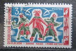 Poštovní známka Dahomey 1964 Lidový tanec Mi# 234