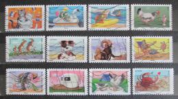 Poštovní známky Francie 2014 Dovolená a prázdniny Mi# 5827-38 Kat 16.80€