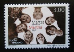 Potovn znmka Finsko 1999 Spolek Martha, 100. vro Mi# 1473