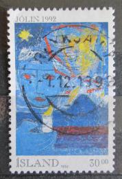 Poštovní známka Island 1992 Vánoce Mi# 774