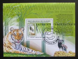 Potovn znmka Guinea 2009 Fauna WWF na znmkch Mi# Block 1768 Kat 10