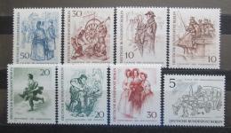 Poštovní známky Západní Berlín 1969 Berlíòané Mi# 330-37