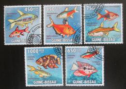 Potovn znmky Guinea-Bissau 2009 Tropick ryby Mi# 4468-72 Kat 13 - zvtit obrzek