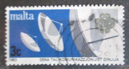 Potovn znmka Malta 1983 Svtov rok komunikace Mi# 682