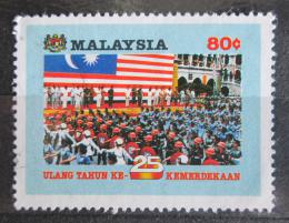 Poštovní známka Malajsie 1982 Nezávislost, 25. výroèí Mi# 244