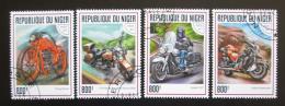 Potovn znmky Niger 2017 Motocykly Mi# 5187-90 Kat 13 - zvtit obrzek