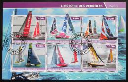 Poštovní známky Džibutsko 2015 Moderní plachetnice Mi# N/N - zvìtšit obrázek