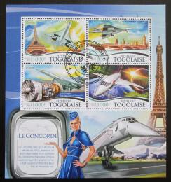 Potovn znmky Togo 2015 Concorde Mi# 6804-07 Kat 16 
