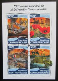 Poštovní známky SAR 2018 První svìtová válka Mi# 7787-90 Kat 16€