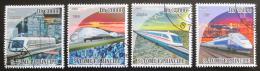 Poštovní známky Svatý Tomáš 2009 Rychlovlaky Mi# 4088-91 Kat 12€