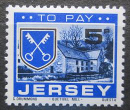 Poštovní známka Jersey, Velká Británie 1978 Znak St. Peter, doplatní Mi # 25