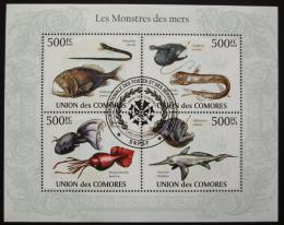 Poštovní známky Komory 2009 Moøská fauna Mi# 2690-93 Kat 9€ - zvìtšit obrázek