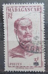 Poštovní známka Madagaskar 1946 Generál Gallieni Mi# 397