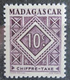 Poštovní známka Madagaskar 1947 Doplatní Mi# 31