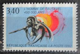 Potovn znmka Francie 1992 Tautavel Mi# 2905