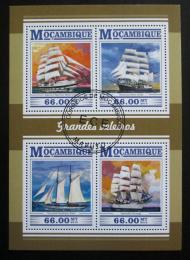 Poštovní známky Mosambik 2015 Plachetnice Mi# 8044-47 Kat 15€