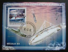 Potovn znmka Mosambik 2009 Ponorky Mi# Block 238 Kat 10 - zvtit obrzek