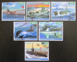 Poštovní známky Džibutsko 2015 Váleèné lodì Mi# N/N 