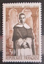 Poštovní známka Francie 1961 Pere Lacordaire Mi# 1341