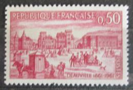 Poštovní známka Francie 1961 Deauville, 100. výroèí Mi# 1348