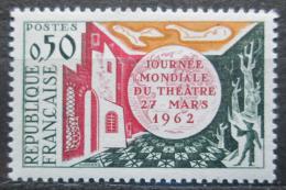 Poštovní známka Francie 1962 Den divadla Mi# 1387