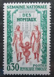 Poštovní známka Francie 1962 Týden nemocnic Mi# 1393