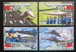 Poštovní známky Niger 2016 Concorde, 40. výroèí Mi# 4072-75 Kat 13€