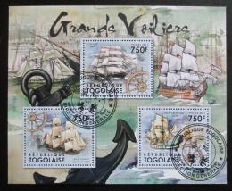 Poštovní známky Togo 2011 Plachetnice Mi# 4333-35 Kat 9€