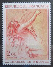 Poštovní známka Francie 1973 Umìní, Charles Le Brun Mi# 1828 