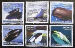 Poštovní známky Guinea-Bissau 2002 Velryby a kosatky Mi# N/N